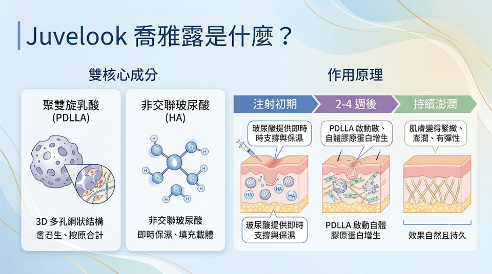 Juvelook 喬雅露是什麼？雙核心成分與作用原理
