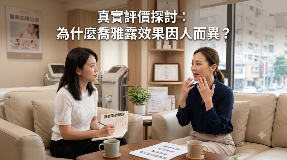 真實評價探討：為什麼喬雅露效果因人而異？