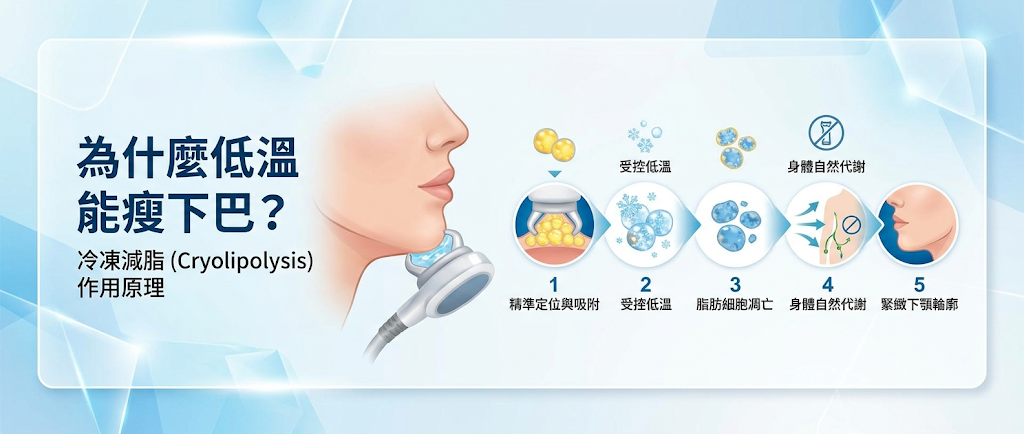 為什麼低溫能瘦下巴？冷凍減脂的作用原理與儀器