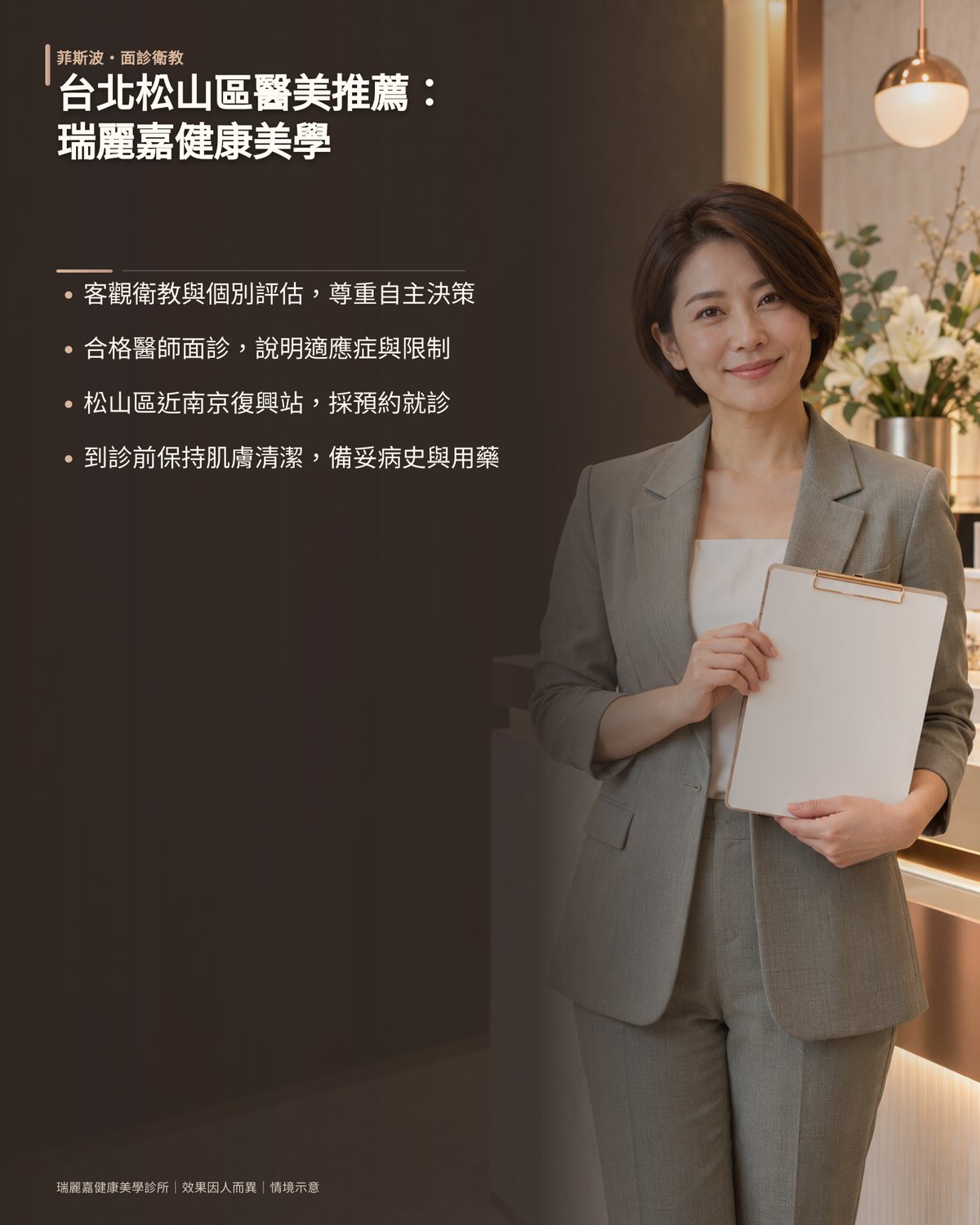台北松山區醫美推薦:瑞麗嘉健康美學